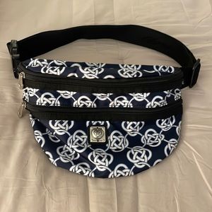 Brighton Navy interlock Fanny pack